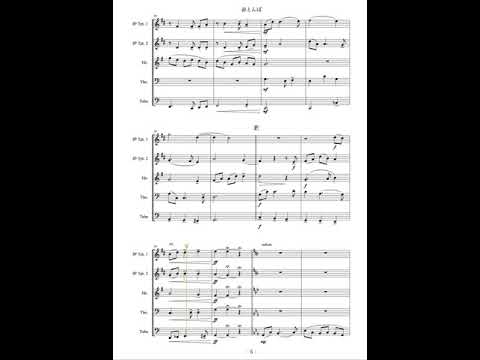 【金管五重奏】山田 耕筰：赤とんぼ（&quot;Akatonbo&quot; for Brass quintet）