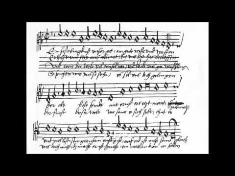 Martin Luther- Ein feste burg chorale melody